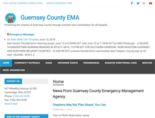 Tablet Screenshot of guernseycountyema.com